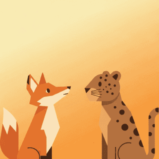 Ræven og leoparden af Æsop