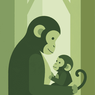 Jupiter og aben af Æsop