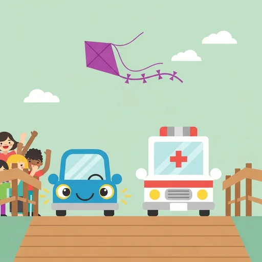 Piper das Polizeiauto