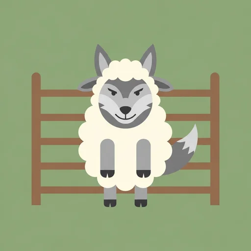 Der Wolf im Schafspelz