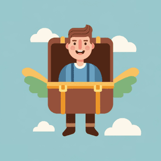 Der fliegende Koffer von H.C. Andersen