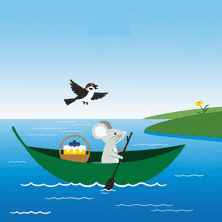 Leni und das Blattboot von Geschichtenbot