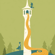 Rapunzel von Brüder Grimm