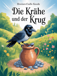 Die Krähe und der Krug von Äsop