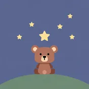 El osito y las estrellas