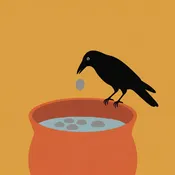 El Cuervo y la Jarra