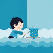 El rastro de purpurina