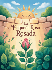 La pequeña rosa rosada por Desconocido