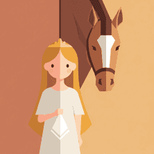 La pastora de gansos por Hermanos Grimm