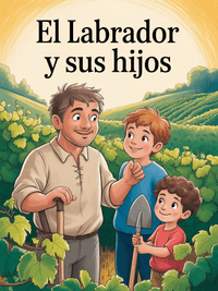 El labrador y sus hijos por Esopo