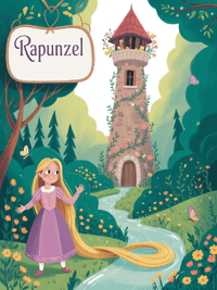 Rapunzel por Hermanos Grimm