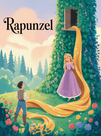 Rapunzel tekijä Grimmin veljekset