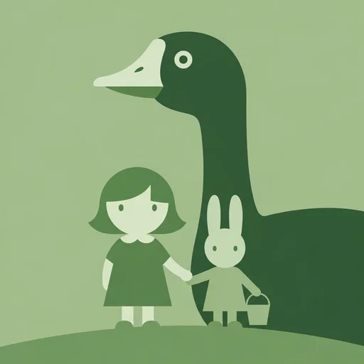 Maja courageuse au parc