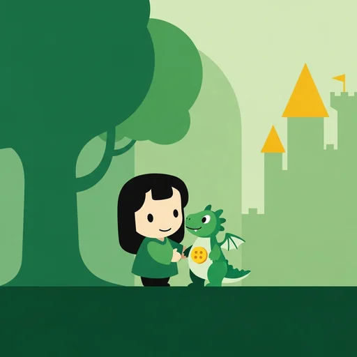 Le Bouton du Petit Dragon