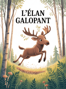 L’élan galopant par Elsa Beskow