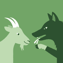 Le Loup et les Sept Chevreaux par Frères Grimm