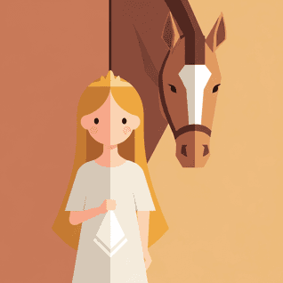 La Gardeuse d'Oies par Frères Grimm