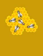 Les Abeilles, les Guêpes et le Frelon par Ésope