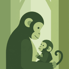 Jupiter et le Singe par Ésope