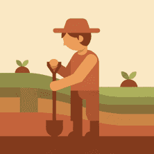 Le Fermier et ses Fils par Ésope