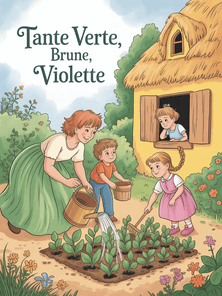 Tante Verte, Brune, Violette