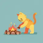 A majom és a macska