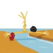 A szalma, a parázs és a bab