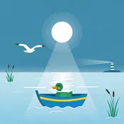 Perahu Kecil yang Pemberani