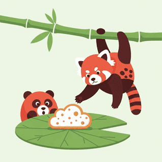 Piknik Panda Konyol oleh Ceritabot