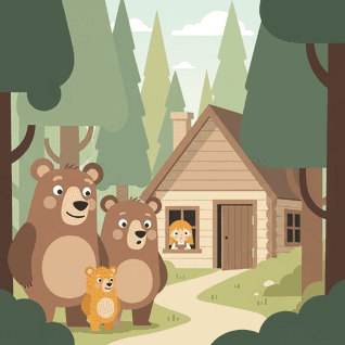Goldilocks dan Tiga Beruang oleh Tidak Diketahui