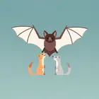 Flaggermusen og røyskattene