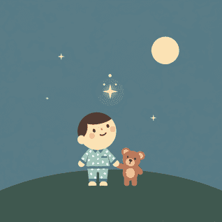 Mała nocna podróż autor Bajkobot