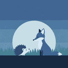 Kruk Ralf i księżycowe przyjęcie autor Bajkobot