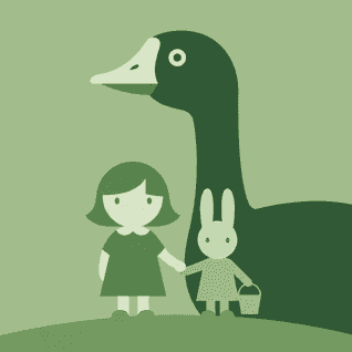 Odważna Maja w parku autor Bajkobot