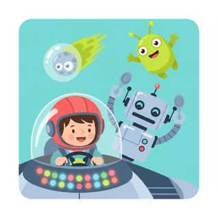 Pip i kometa autor Bajkobot