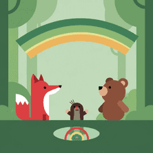 Randi i tęcza autor Bajkobot