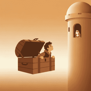 The Flying Trunk by H.C. Andersen