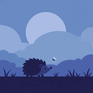 Moonlit Meadow by Storybot