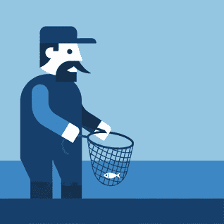 The Fisherman and the Little Fish by Aesop