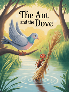 The Ant and the Dove by Aesop