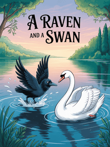 A Raven and a Swan by Aesop