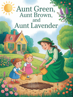 Aunt Green, Aunt Brown, and Aunt Lavender