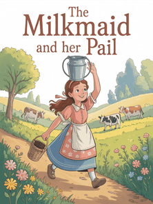 The Milkmaid and her Pail by Aesop