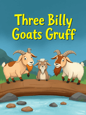 Three Billy Goats Gruff by Peter Christen Asbjørnsen