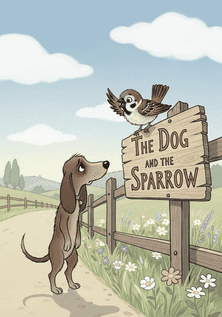 The Dog and the Sparrow by Brothers Grimm