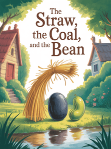 The Straw, the Coal, and the Bean by Brothers Grimm