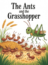 The Ants and the Grasshopper by Aesop