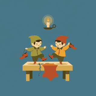 The Elves and the Shoemaker by Brothers Grimm