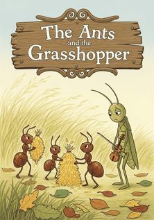 The Ants and the Grasshopper by Aesop