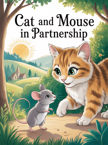 Cat and Mouse in Partnership by Brothers Grimm